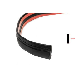 Купити Чорний молдинг на метраж sal53 (1 метр, 46.5 мм)