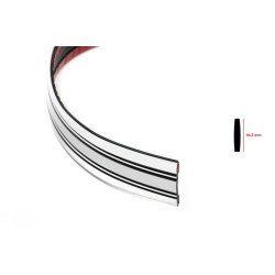 Купити Хром молдинг на метраж sal94 (1 метр, 44.5 мм)