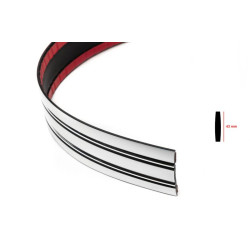 Купити Хром молдинг на метраж sal93 (1 метр, 43 мм)