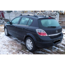 Купить Рейлинги алюминиевые (HB, хром) для Opel Astra H 2004-2013 гг