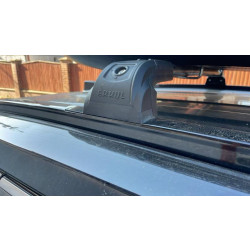 Купить Поперечный багажник на встроенные рейлинги Strong (2 шт) Черный для Toyota Rav 4 2019- гг