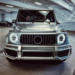 Купити Передній захист тип-1 (2018-2025) для Mercedes G сlass W463 рр