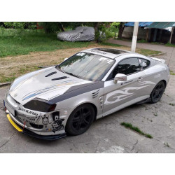 Купити Універсальна передня лип накладка Niken Yellow (ABS)