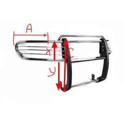 Купить Кенгурятник A098600 (нерж.) для Toyota FJ Cruiser