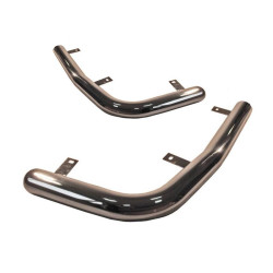 Купить Задние углы AK003 (2 шт., нерж.) для Nissan X-trail T30 2002-2007 гг