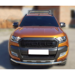 Купити Передній захист Texas для 2015-2025 (76мм, нерж) для Ford Ranger рр