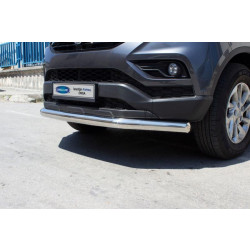 Купити Передній захист Texas (76мм, нерж) для SsangYong Musso ІІ 2018- рр