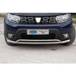 Купити Передній захист Vegas (60/42мм, нерж) для Renault Duster 2018-2024 рр