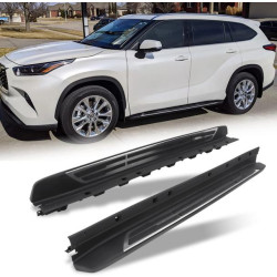 Купить Боковые подножки OEM (2 шт., алюминий) для Toyota Highlander 2019- гг