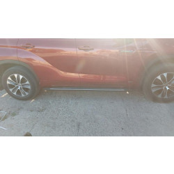 Купить Боковые подножки OEM (2 шт., алюминий) для Toyota Highlander 2019- гг