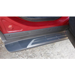 Купить Боковые подножки OEM (2 шт., алюминий) для Toyota Highlander 2019- гг