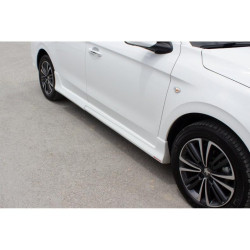 Купити Бокові пороги 2017-2025 (під фарбування) для Peugeot 301