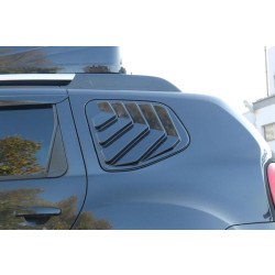 Купить Накладки на задние окна EuroCap (2 шт, ABS) для Renault Duster 2008-2017 гг