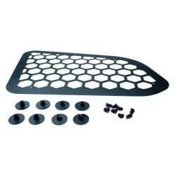 Купити Накладки на задні вікна OmsaLine (2 шт, ABS) для Renault Duster 2018-2024 рр