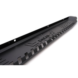 Купити Бокові пороги Dakar V1 без LED (2 шт, метал) для Ford Ranger 2007-2011 рр