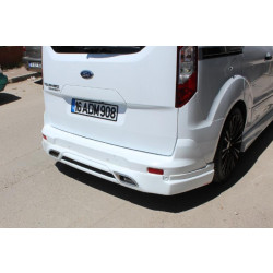 Купити Накладка на задній бампер (під фарбування) для Ford Connect 2014-2021 рр