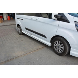 Купити Пороги (2 шт, під фарбування) Коротка база для Ford Custom 2013-2022 рр