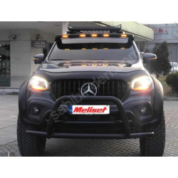 Купити Спойлер лобового скла (V3, під фарбування) для Mercedes X class