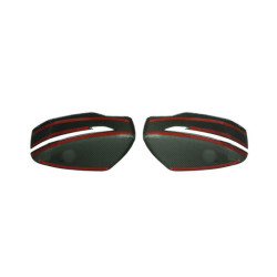 Купити Накладки на дзеркала натуральний карбон (2 шт) для Nissan X-trail T32 / Rogue 2014-2021 рр