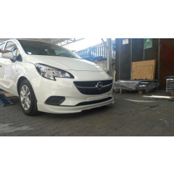 Купити Передня нижня накладка (під фарбування) для Opel Corsa E 2015-2019 рр