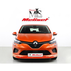 Купити Накладка на передній бампер (під фарбування) для Renault Clio V 2019- рр