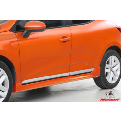 Купити Бокові пороги (під фарбування) для Renault Clio V 2019- рр