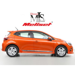 Купити Бокові пороги (під фарбування) для Renault Clio V 2019- рр