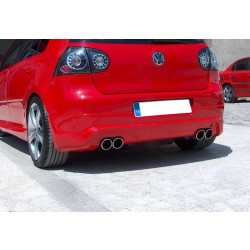 Купити Накладка на задній бампер (під фарбування) для Volkswagen Golf 5