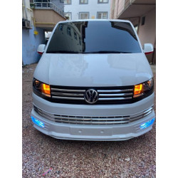 Купити Накладка на передній бампер Genis 2015-2018 (під фарбування) для Volkswagen T6