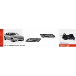Купить Противотуманки (2017-2025, LED) для Ford Fusion
