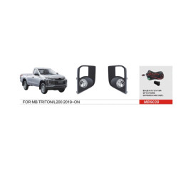 Купить Противотуманки 2019-2025 (2 шт, галоген) для Mitsubishi Pajero Sport 2015- гг