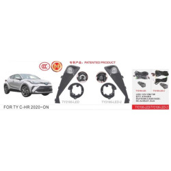 Купить Противотуманки 2020-2025 (2 шт, LED) для Toyota C-HR