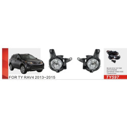 Купить Противотуманки 2013-2016 (2 шт, галогенные) для Toyota Rav 4