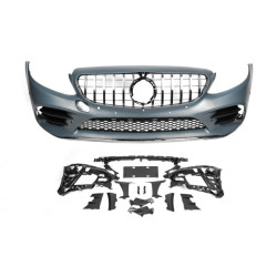 Купить Передний бампер в сборе (AMG Line 2018-2021) для Mercedes C-сlass W205