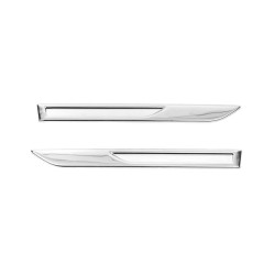 Купить Накладки указателя поворота 2021-2025 (2 шт, нерж) для Renault Megane IV