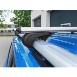 Купити Перемички на звичайні рейлінги під ключ Bold Bar Lite V1 (2 шт) Сірі для Toyota Proace City