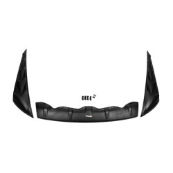 Купити Комплект накладок на капот DRAGON (3 шт) для Renault Duster 2018-2024 рр