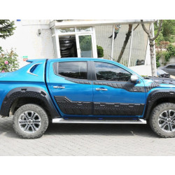 Купить Молдинг двери EuroCap (6 шт, ABS) для Fiat Fullback 2016- гг