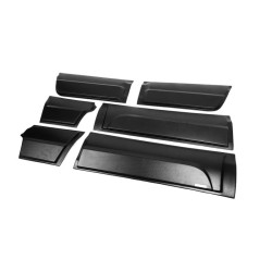 Купить Молдинг двери EuroCap (6 шт, ABS) для Volkswagen Amarok 2010-2022 гг