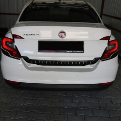 Купить Накладка на крышку багажника (3 шт, ABS) для Fiat Tipo 2016- гг