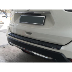 Купить Накладка на задний бампер EuroCap (2017-2021 гг., ABS) для Nissan X-trail T32/Rogue