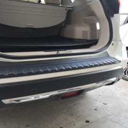 Купить Накладка на задний бампер EuroCap (2017-2021 гг., ABS) для Nissan X-trail T32/Rogue