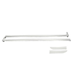 Купить Комплект порогов (под покраску) L4 – Extra Long для Mercedes Sprinter W907/W910 2018- гг