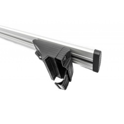 Купить Багажник (поперечины) на обычные рейлинги под ключ Wizard V1 (2 шт) 150 см, Чёрный для Volkswagen Touran 2010-2015 гг