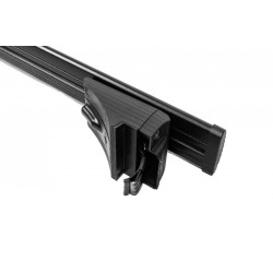 Купить Багажник (поперечины) на интегрированные рейлинги Wizard V2 (2 шт) 125 см, Серый для Volkswagen Touareg 2018- гг