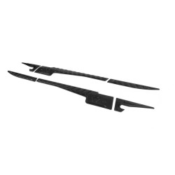 Купити Верхні молдинги дверей (6 шт, ABS) для Volkswagen Amarok 2010-2022 рр