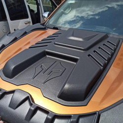 Купити Накладка на капот (ABS) для Nissan Navara/NP300 2016- рр