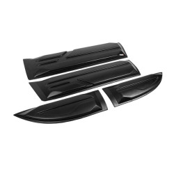 Купити Молдинги дверей (4 шт, ABS) для Mitsubishi L200 2006-2015 рр