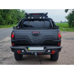 Купити Пластикова накладка на кришку багажника для Mitsubishi L200 2006-2015 рр