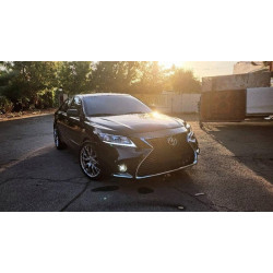 Купить Передний бампер в сборе (рестайлинг, Lexus-стиль V2) для Toyota Camry 2006-2011 гг